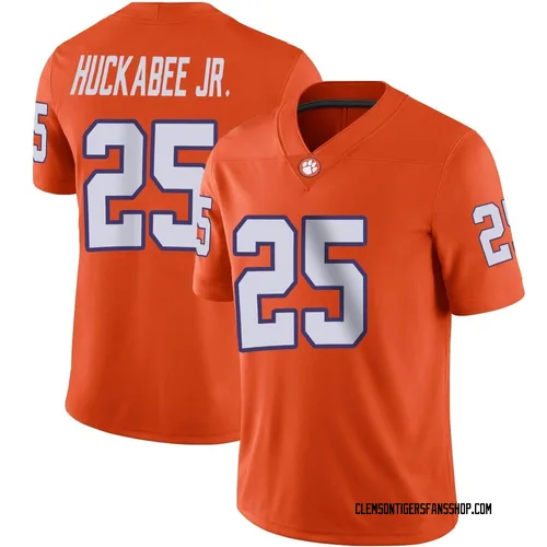 Men's Nike Blackmon Huckabee Jr. Clemson Tigers Game Orange Football Jersey