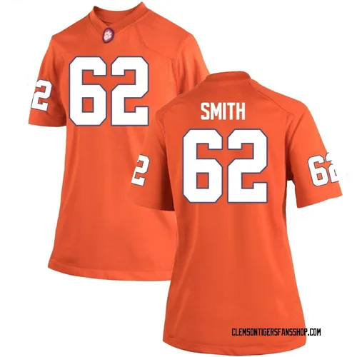 Women's Nike Bryce Smith Clemson Tigers Game Orange Team Color College Jersey