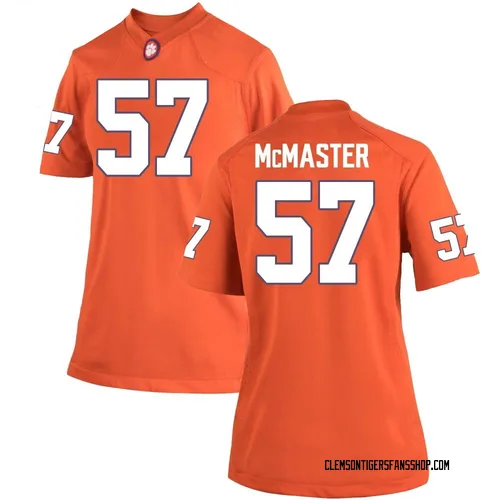 Women's Nike Chandler McMaster Clemson Tigers Replica Orange Team Color College Jersey