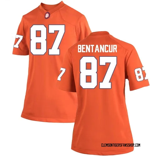 Women's Nike Christian Bentancur Clemson Tigers Replica Orange Team Color College Jersey