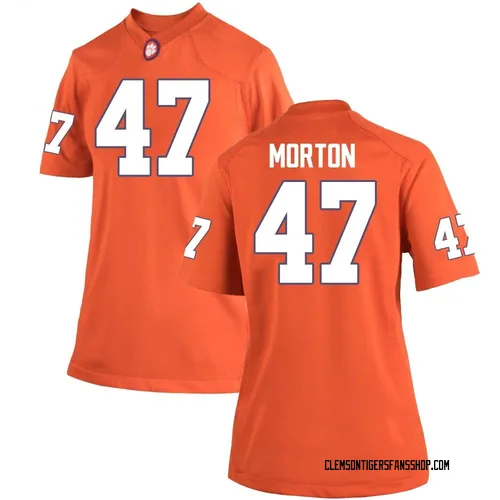 Women's Nike Hogan Morton Clemson Tigers Game Orange Team Color College Jersey