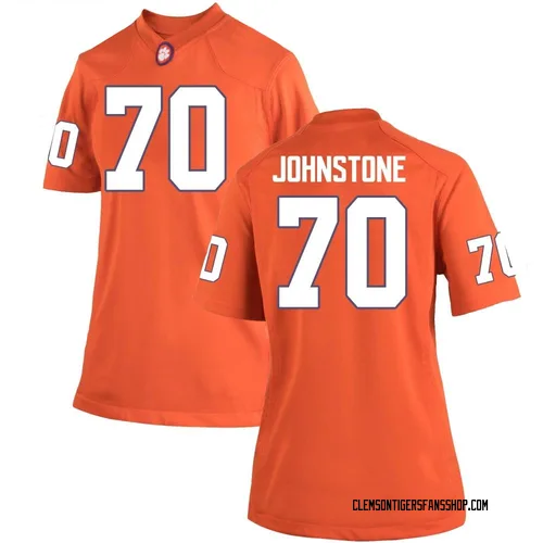 Women's Nike Mason Johnstone Clemson Tigers Game Orange Team Color College Jersey