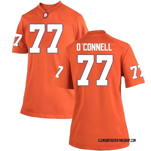 Women's Nike Ronan O'Connell Clemson Tigers Replica Orange Team Color College Jersey