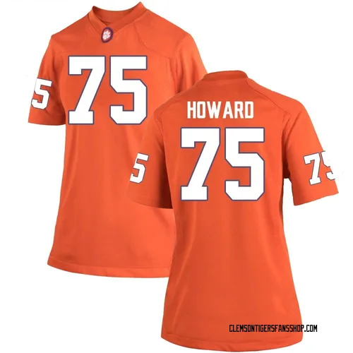 Women's Nike Trent Howard Clemson Tigers Game Orange Team Color College Jersey