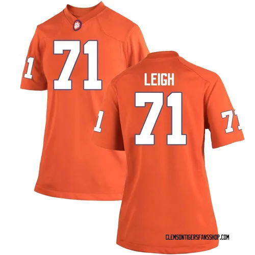 Women's Nike Tristan Leigh Clemson Tigers Replica Orange Team Color College Jersey