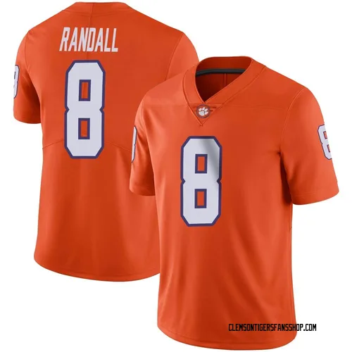 Youth Nike Adam Randall Clemson Tigers Limited Orange Football Jersey