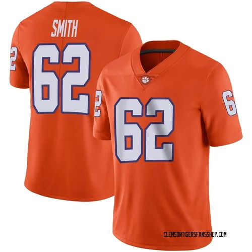 Youth Nike Bryce Smith Clemson Tigers Limited Orange Football Jersey