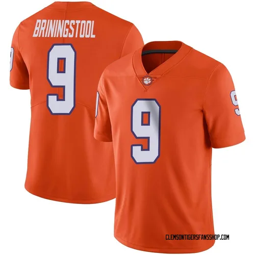 Youth Nike Jake Briningstool Clemson Tigers Limited Orange Football Jersey