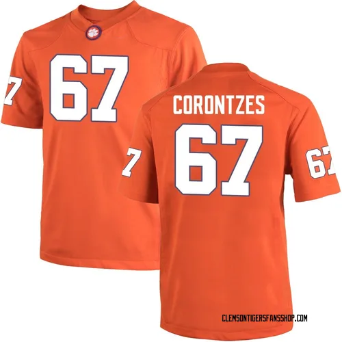 Youth Nike Seth Corontzes Clemson Tigers Game Orange Team Color College Jersey