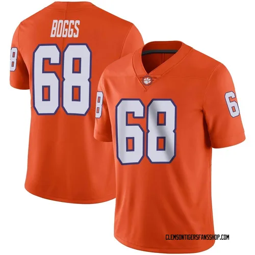 Youth Nike Will Boggs Clemson Tigers Limited Orange Football Jersey